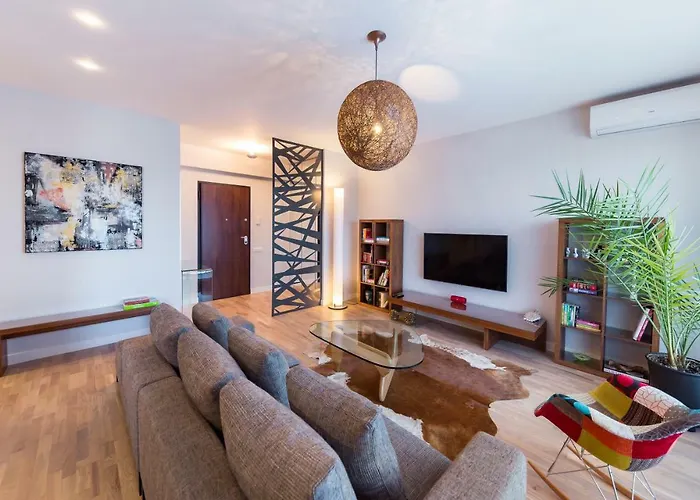 Apartment The Shades Of Grey-tranquil 4th-floor Baneasa Area *