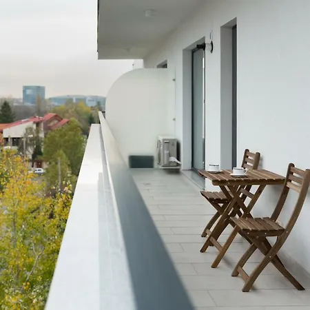 The Shades Of Grey-tranquil 4th-floor Baneasa Area *