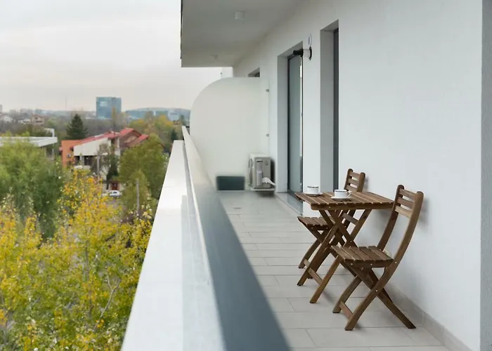 The Shades Of Grey-tranquil 4th-floor Baneasa Area *